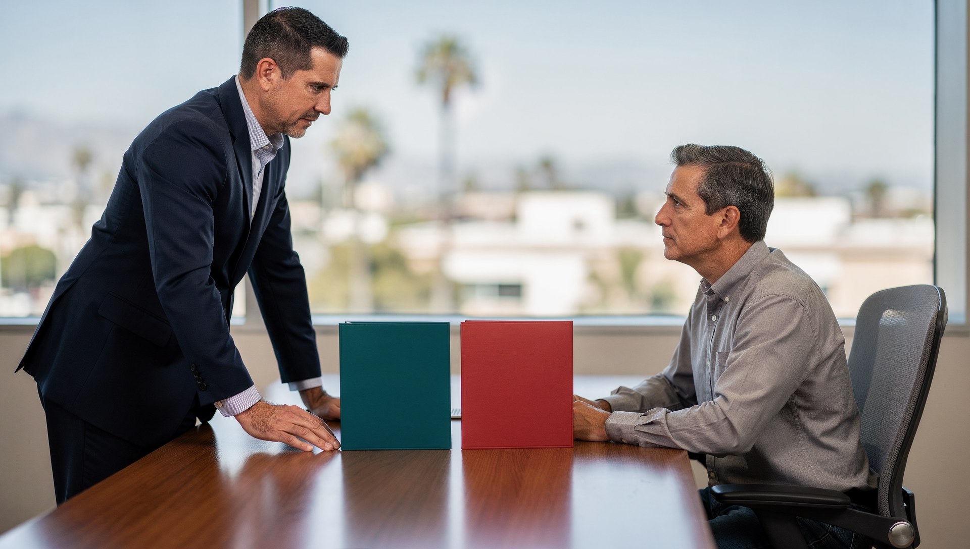 Broker comparing Kaiser Sharp and Anthem group health plans for a San Diego employer