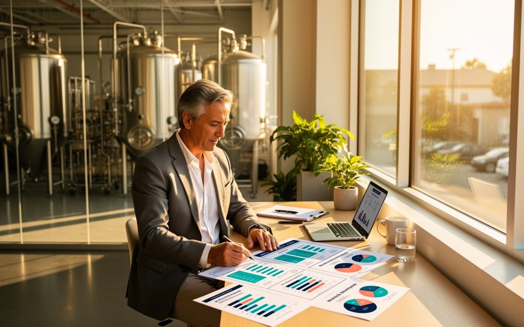 Escondido employee benefits broker consulting with a small business owner