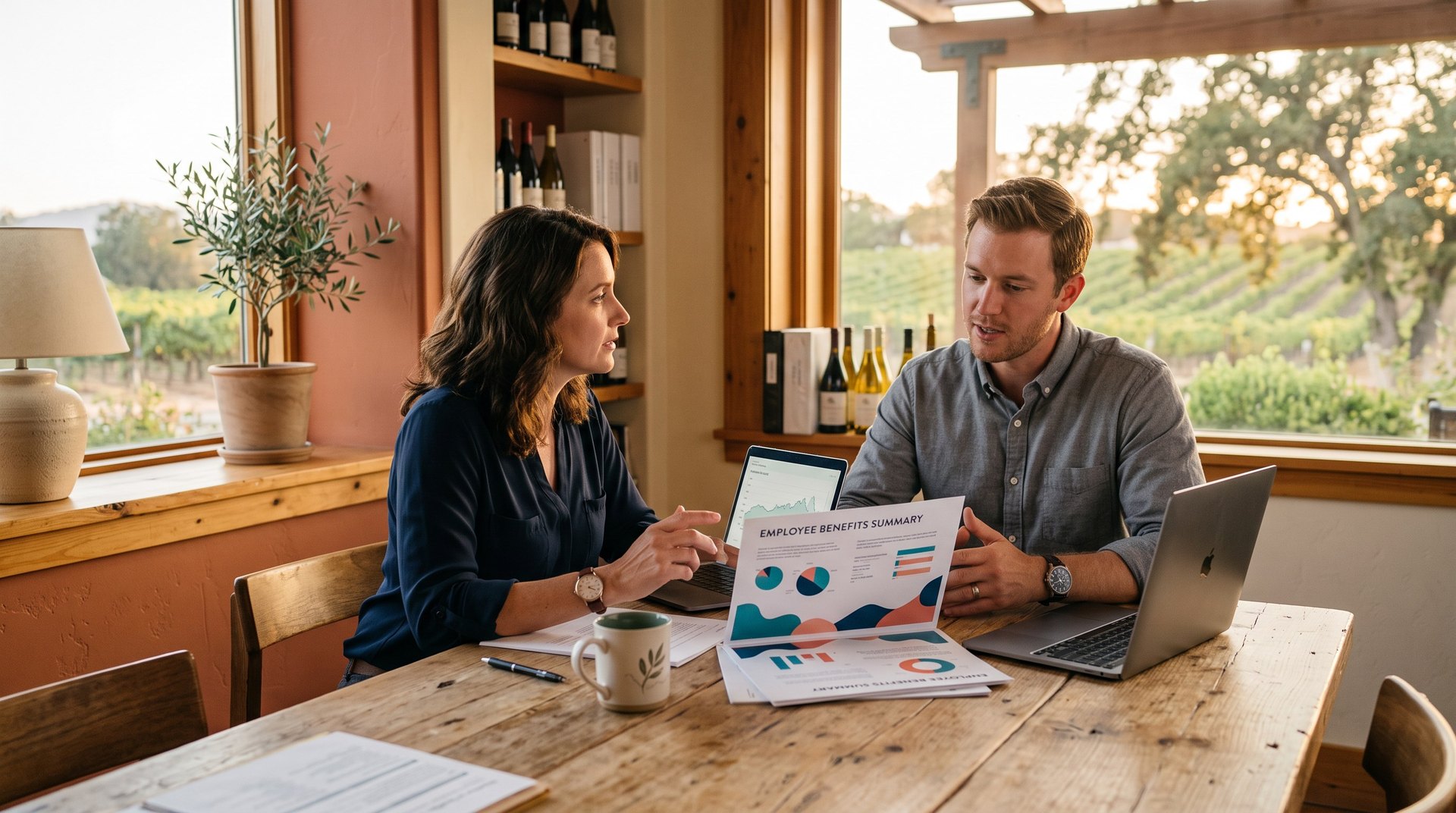 Temecula group health insurance broker planning seasonal coverage with a wine country employer
